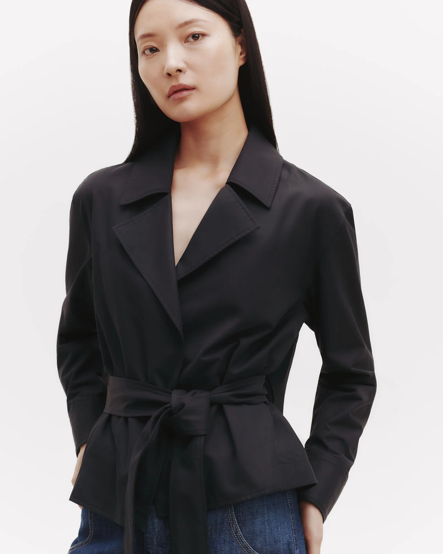 Wrapped Up Jacket in Waterproof Canvas | TWP