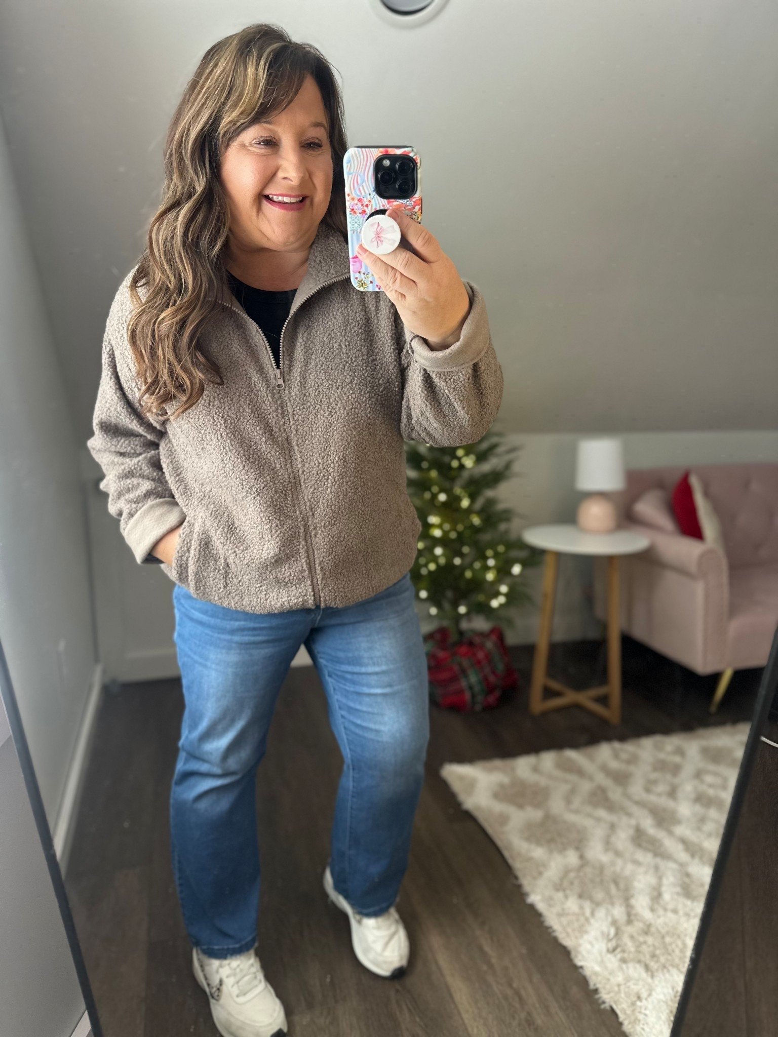 The softest and coziest Sherpa jacket, just $20 today! 