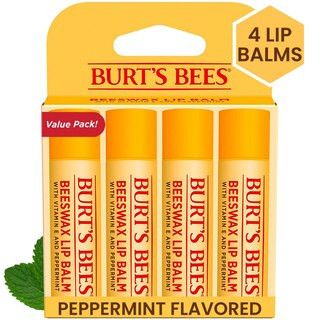Burt's Bees Lip Balm, Beeswax 4/Pack | CVS Health