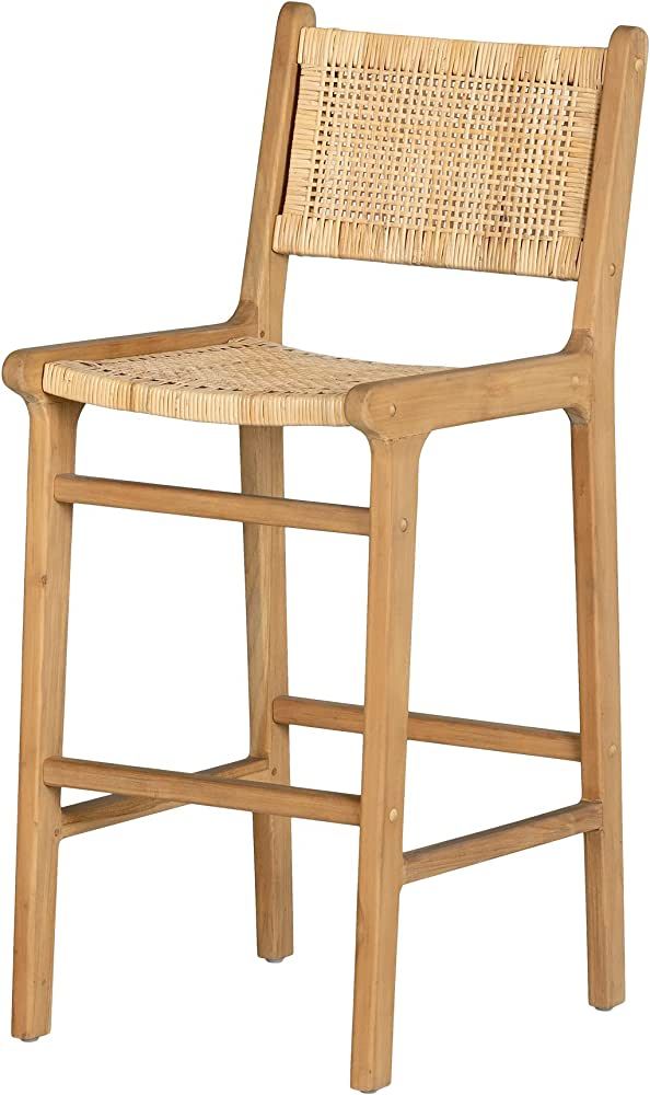 South Shore Balka Rattan Stool Rattan, Bohemian Harmony | Amazon (US)