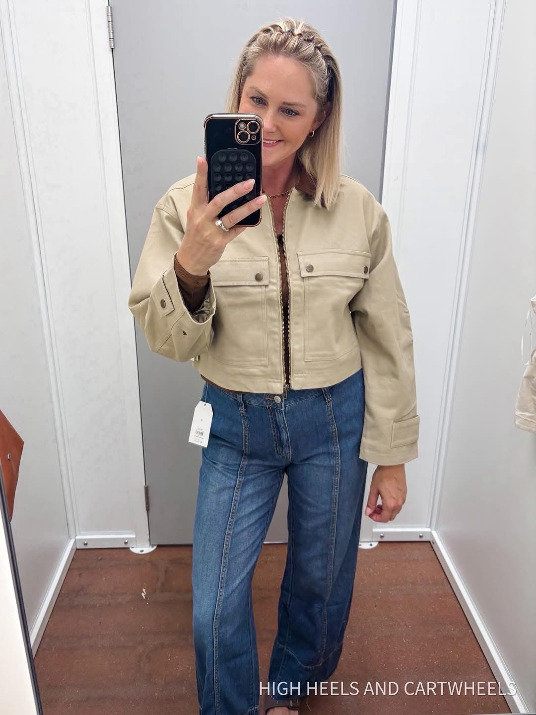 Cute new crop jacket

#LTKStyleTip #LTKFindsUnder50