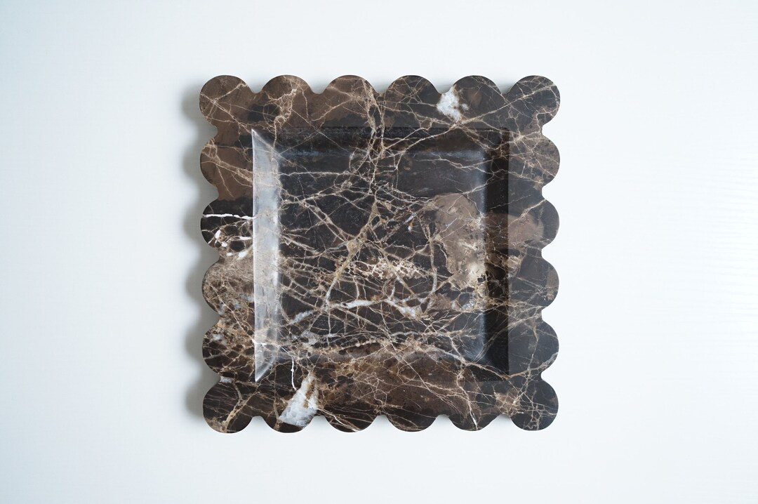 Marble Tray，Travertine Marble Organizer，Home Decor, Bathroom Set, Bathroom Decor,Natural ston... | Etsy (US)