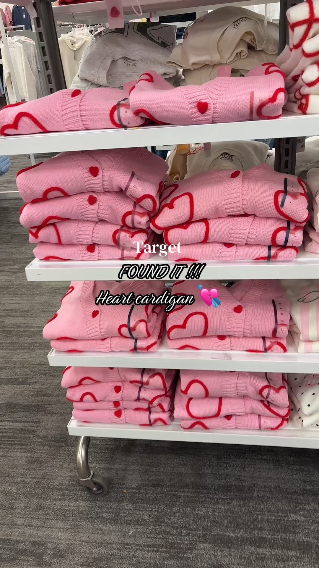 The viral cardigan found it. !!  I am loving this PINK vibe heart ❤️ perfect 🤩 

#LTKootd #LTKGiftGuide #LTKMidsize