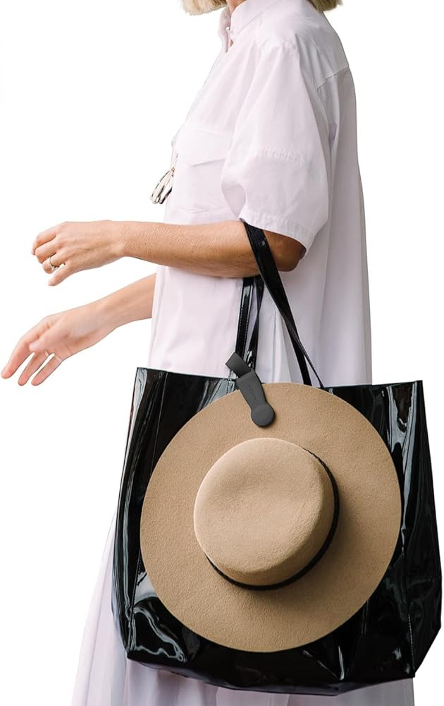Amazon.com: KLIPSTA Hat Clip - Magnetic Hat Holder for Traveling Bags, Backpacks, Purses, Totes a... | Amazon (US)