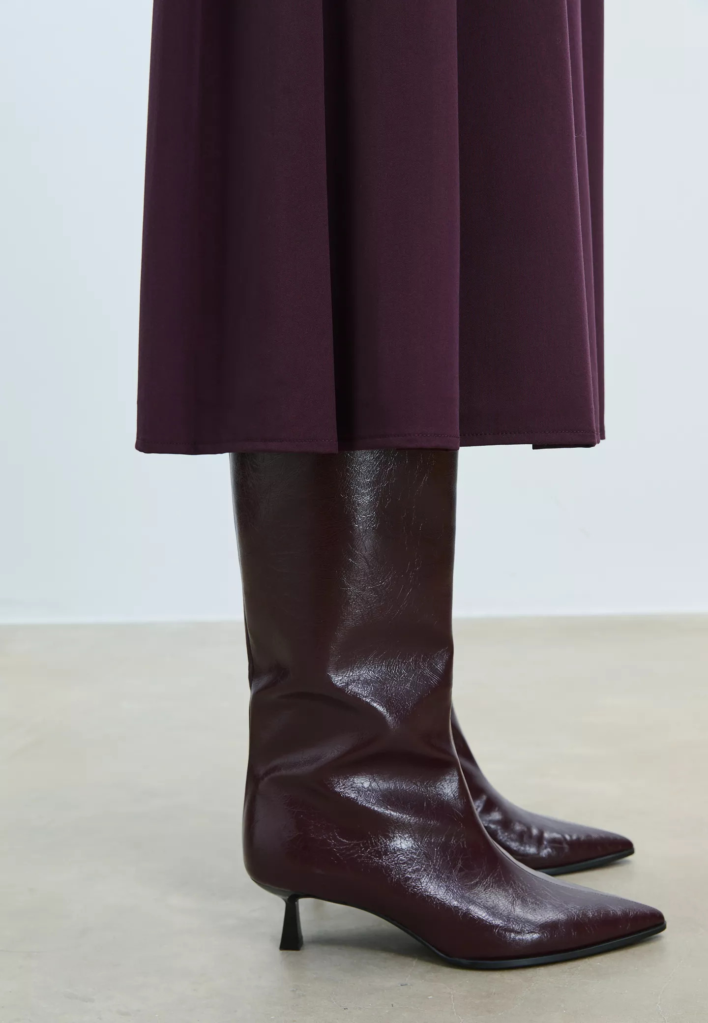 Kitten heel boot | Stradivarius (UK)