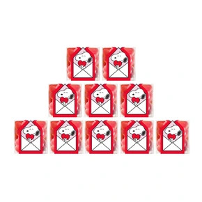 Snoopy Strawberry Hearts Perfect 10 Party Pack | Sugarfina