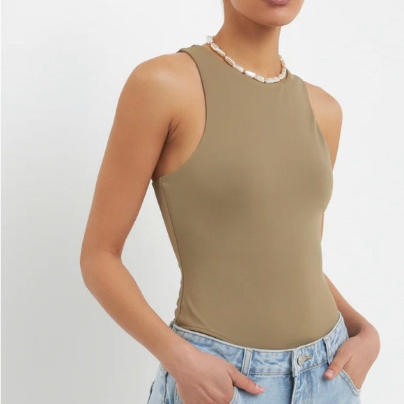 Grey Lab XS olive body suit | Poshmark