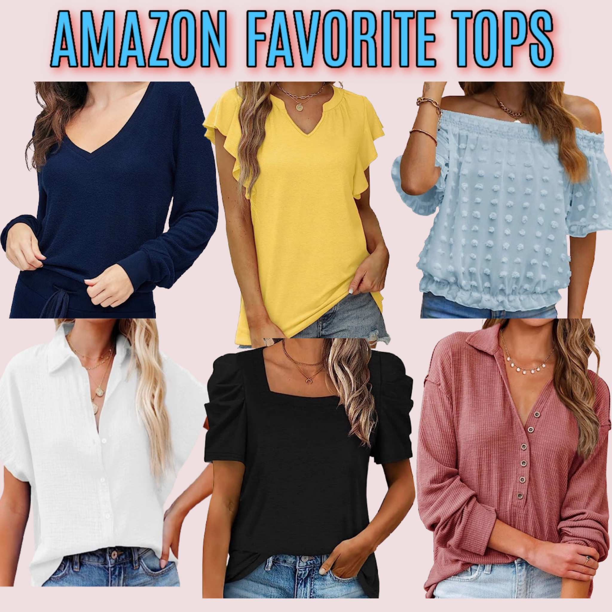 Amazon Favorite Tops 


#LTKstyletip #LTKxPrimeDay #LTKsalealert