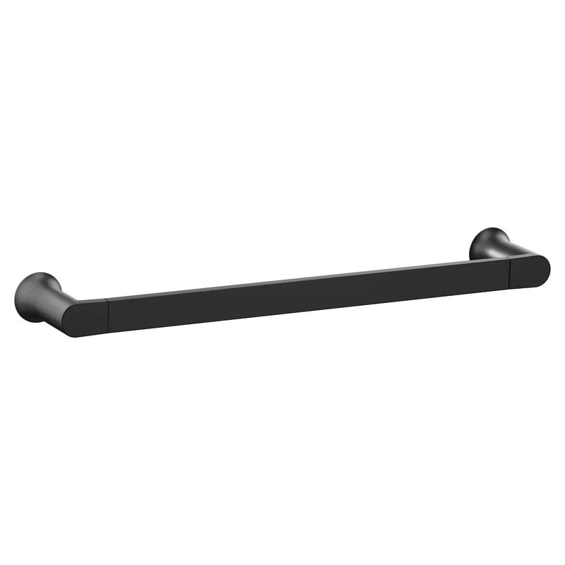 BH3818BL Moen Genta LX 18 in. Wall Mounted Towel Bar | Wayfair North America