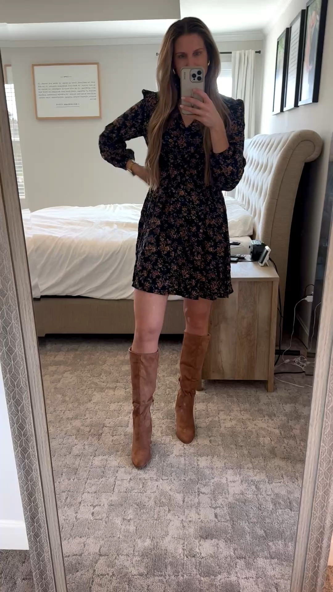 Perfect dress for fall family pictures! I love these boots too. 

Women’s fashion | Fall outfit | fall family photos | Fall family pictures | Fall family outfits | Fall family photos dress | amazon dress | brown boots | amazon boots | knee high boots | fall fashion | fall outfit ideas | fall dress | target circle week | target fashion | amazing fashion | fall sweater | fall trends | fall trends 2025 | ballet flats | black flats | jeans | boots | fall family photos outfits |  amazon sweater | black boots | outfit idea | outfit inspo | outfit ideas | fall outfit ideas | fall outfit inspo | casual outfit | fall sweatshirt | brown sweater | fall sneakers | amazon fall | amazon fall outfit | amazon style | amazon fashion | fall dress | amazon dress | brown booties | fall bag | denim jacket | oversized jacket | oversized sweatshirt | fall jacket | fall style | women’s jeans | boots | booties | teacher outfits | fall outfits | fall fashion | fall style | fall trends | fall shoes | sweater dress | outfit ideas | booties | boots | jeans | leggings | date night | fall date night | fall wedding | fall dress | fall dresses | sweater dress | wedding guest | wedding guest dress | | family photos | fall wedding guest dress | fall wedding guest | fall skirt | jacket | shacket | fall jacket 

#LTKShoeCrush #LTKSeasonal #LTKFindsUnder50