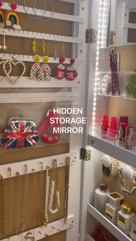 Amazon find, jewelry organizer, mirror cabinet 

#LTKhome