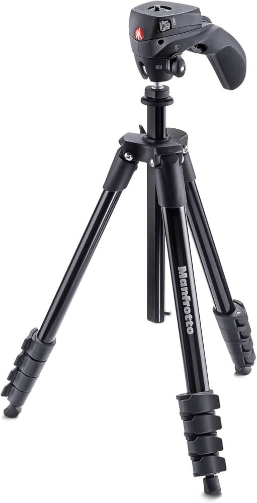 Manfrotto Compact Action Aluminium Tripod with Hybrid Head forEntry-Level DSLRs, Mirrorless up to... | Amazon (US)