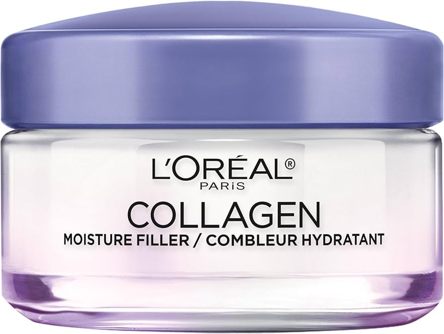 L’Oréal Paris Collagen Daily Face Moisturizer, Reduce Wrinkles, Face Cream 1.7 oz | Amazon (US)