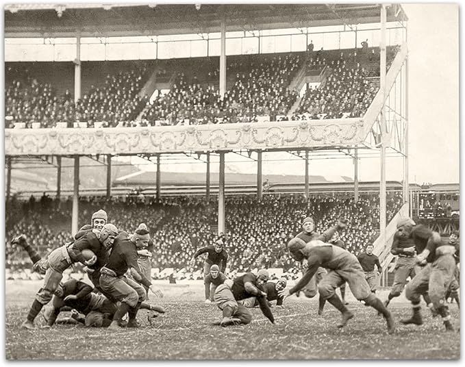 1916 Army-Navy game at the Polo Grounds Vintage Football Print - 11x14 Unframed Print - Perfect F... | Amazon (US)