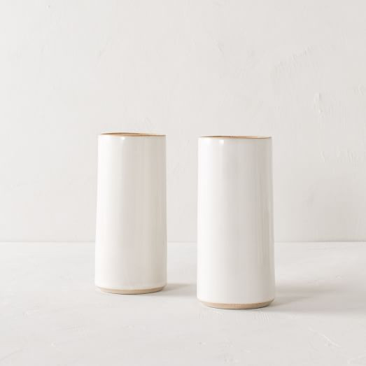 Convivial Minimal Cylinder Vase | West Elm (US)