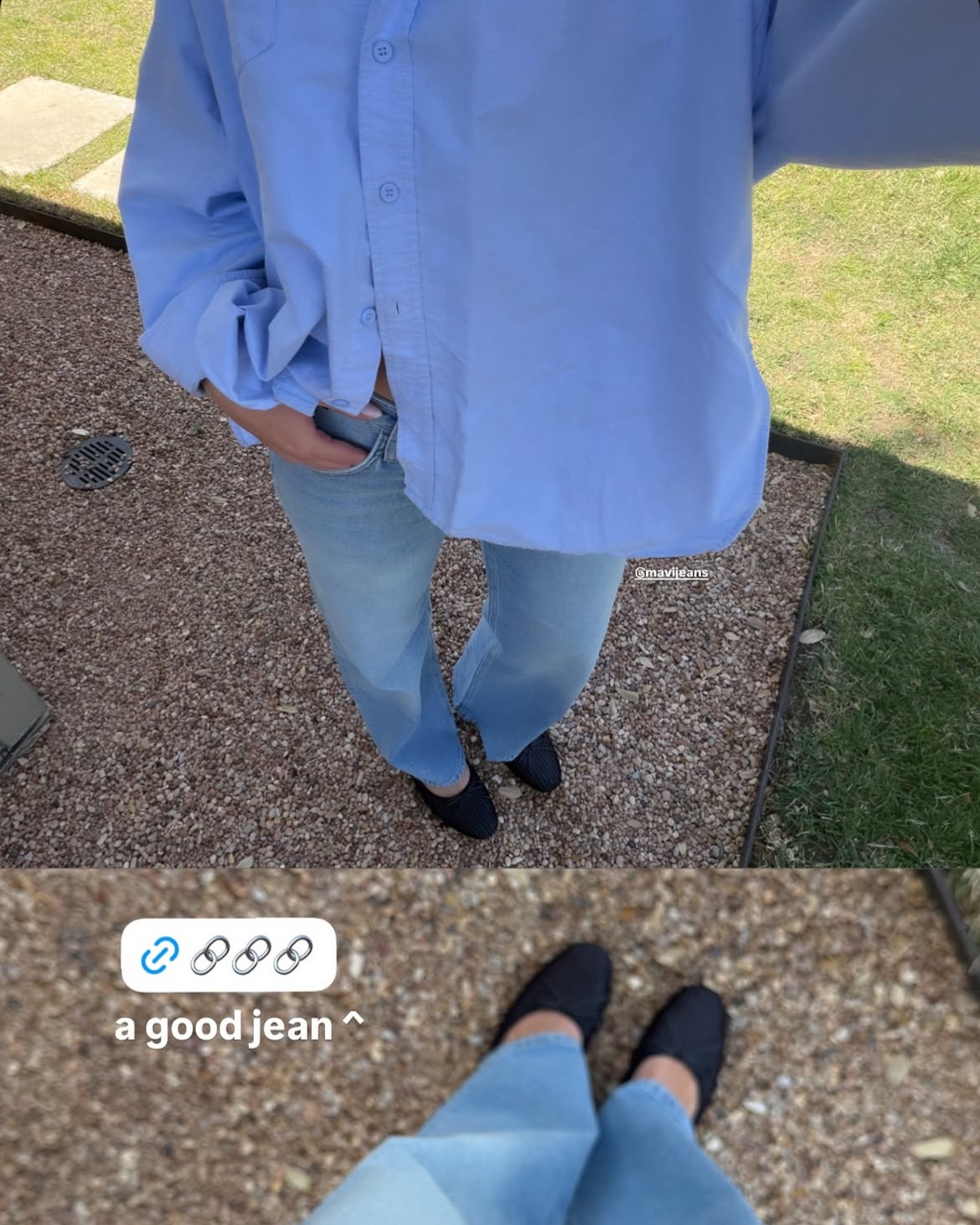 yesterday’s outfit is my daily dream — so comfy but still feels chic + put together

my exact jeans are mavi ibiza loose straight leg!

#LTKdayinmylife #LTKgrwm #LTKootd