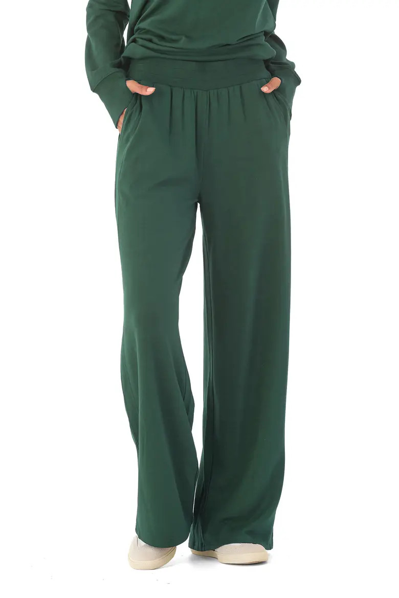 Esmeralda Feather Wide Leg Pants (Women) | Nordstrom | Nordstrom