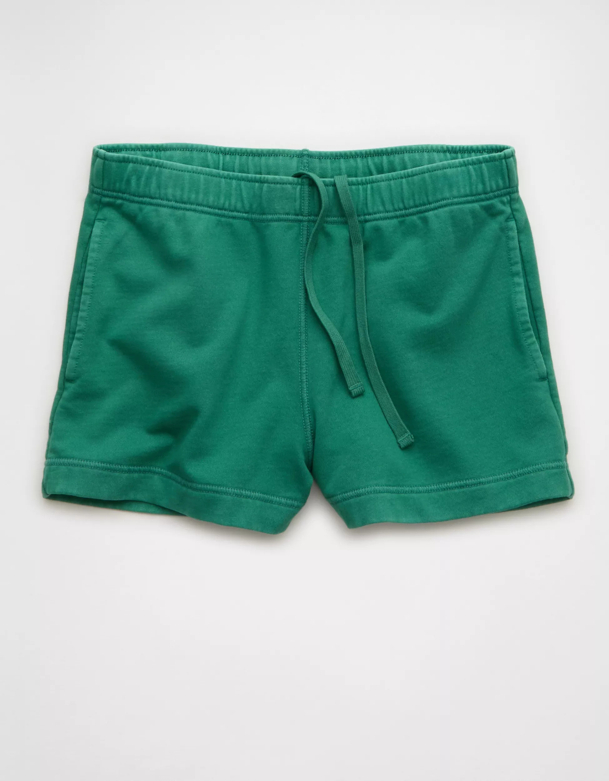 AE High-Waisted Fleece Short | American Eagle Outfitters (US & CA)