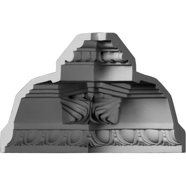 5.25'' H x 5.25'' W x 5.25'' D Urethane Crown Moulding Inside Corner | Wayfair North America