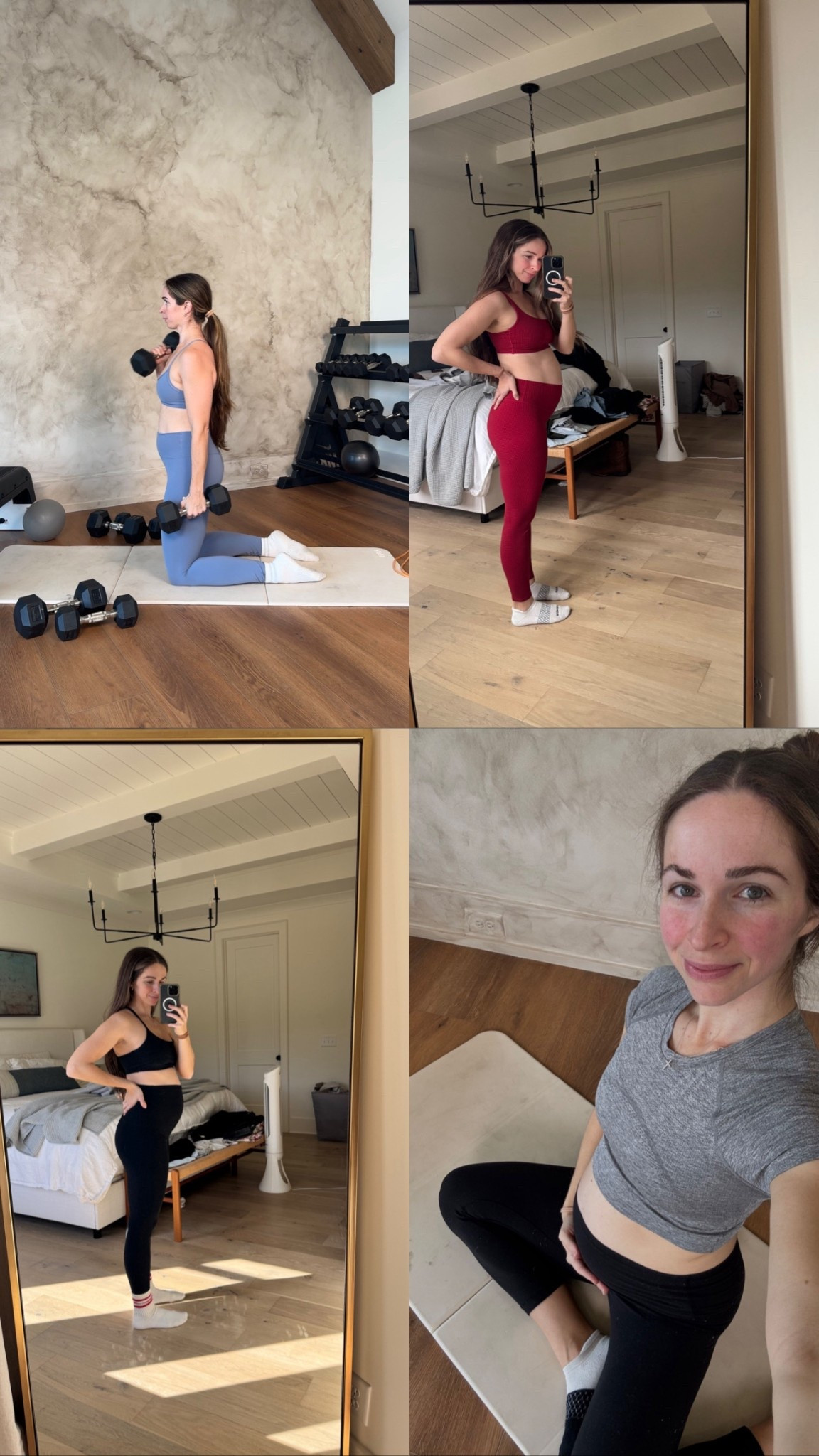 Some of my favorite leggings to wear throughout pregnancy. Some are maternity specific and over the bump. Others I just size up one.

#LTKfitnessgoals #LTKActive #LTKBump