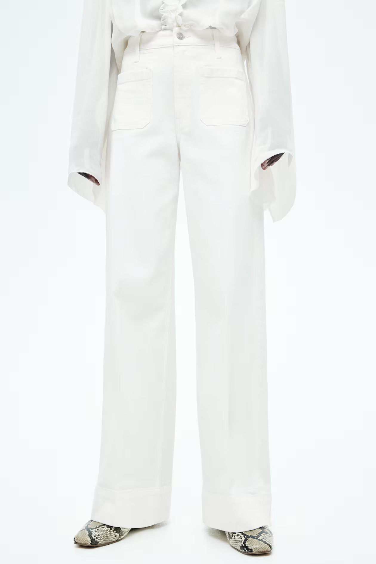 Wide High Jeans | H&M (US + CA)