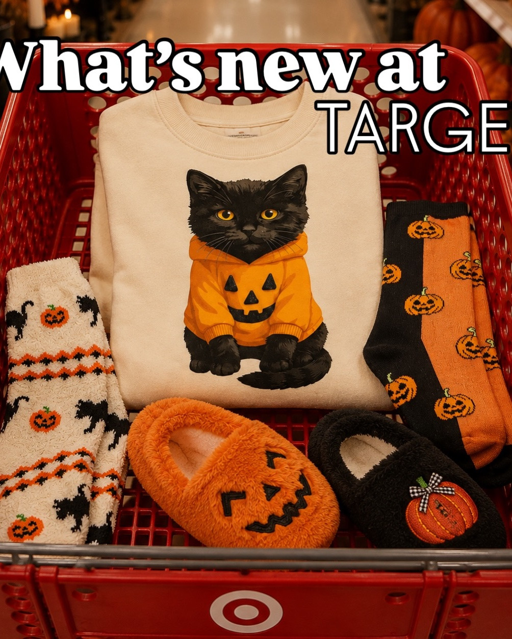 Women’s Crewneck Black Cat 🐈‍⬛ Sweater + more just dropped online @Target 🎃 #target #targethaul #spookyseason #sweaterweather #halloween

#LTKSeasonal #LTKgrwm #LTKootd