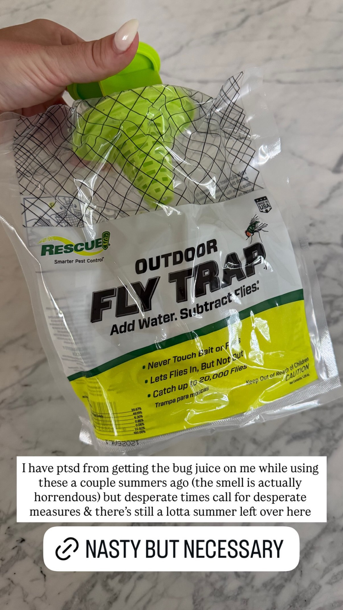 have ptsd from getting the bug juice on me while using these a couple summers ago (the smell is actually horrendous) but desperate times call for desperate measures & there's still a lotta summer left over here

#LTKHome