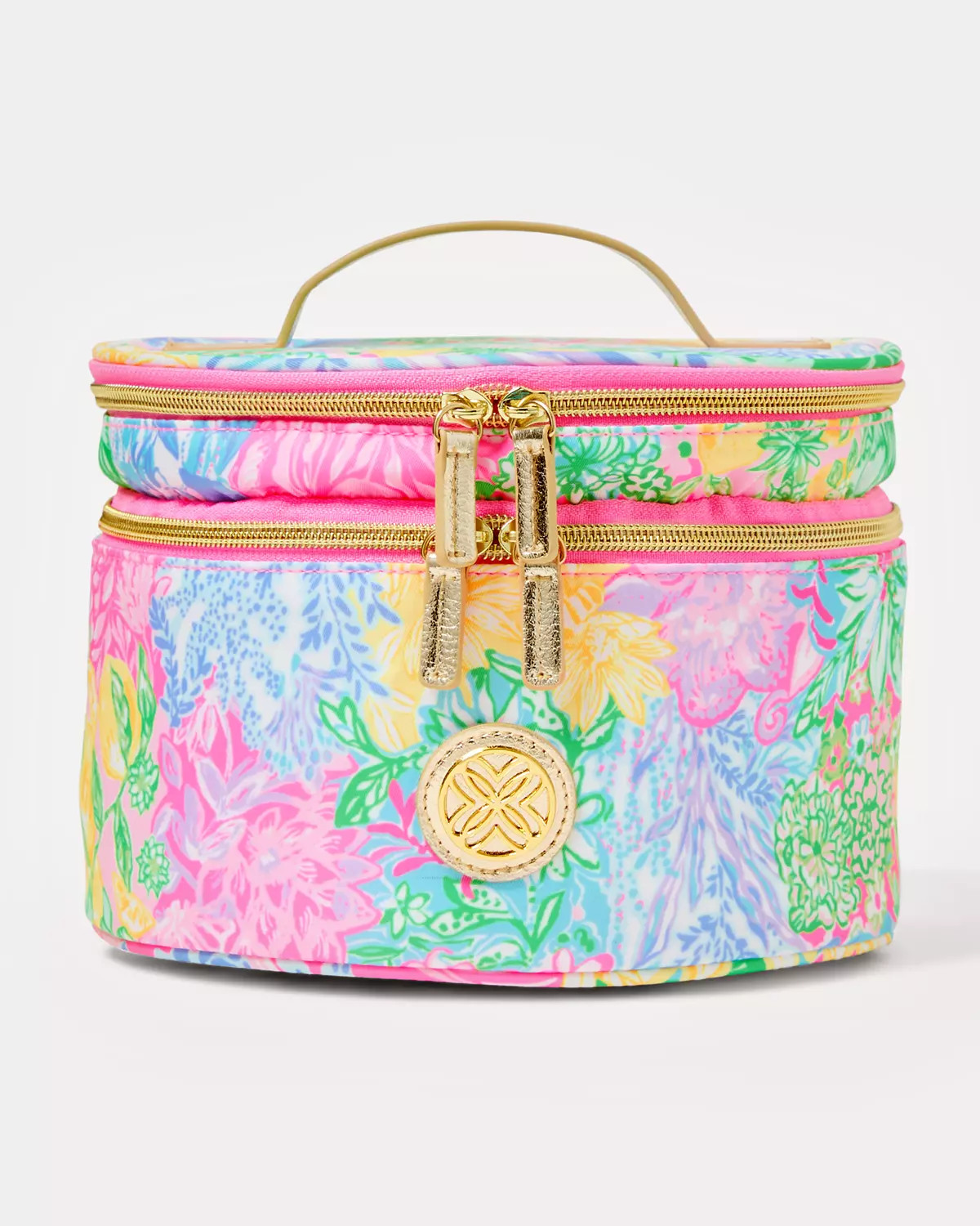Round Cosmetics Case | Lilly Pulitzer