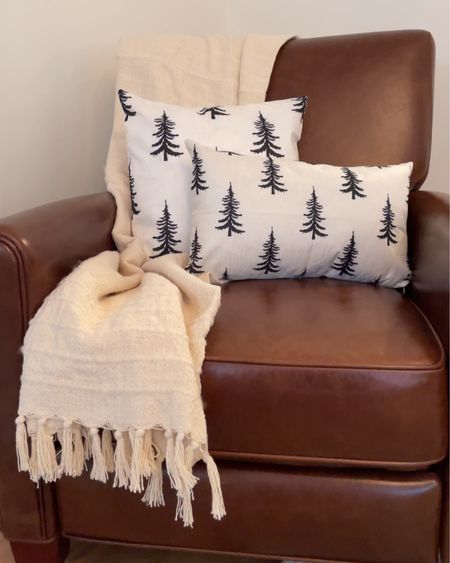 Holiday decor Amazon find home furnishings recliner living room tree pillow cover sale neutral modern organic transitional interiors design

#LTKCyberWeek #LTKHoliday #LTKsalealert