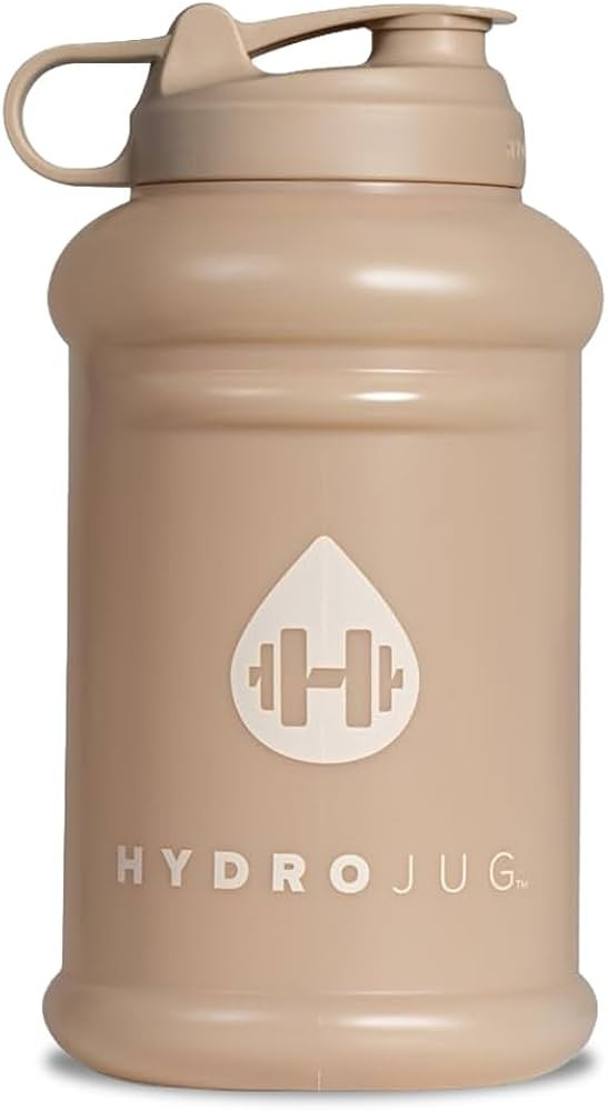 HydroJug Half Gallon Water Bottle 64oz - Leakproof, Carry Handle, Dishwasher Safe, BPA Free - All... | Amazon (US)