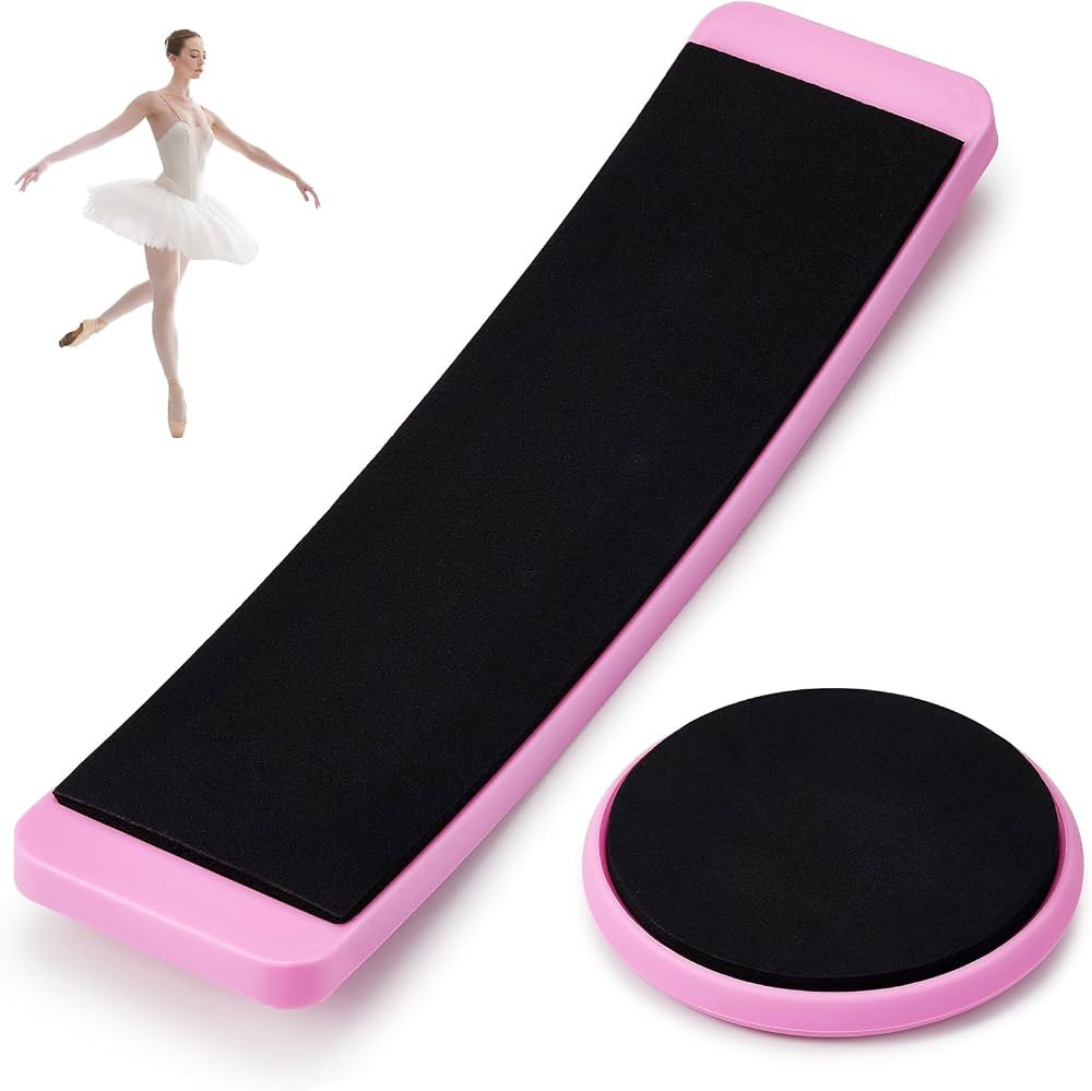 2 Pcs Portable Turning Board Figure Ice Skating Spinner for Ballet Dancers Ice Skaters Gymnasts C... | Amazon (US)