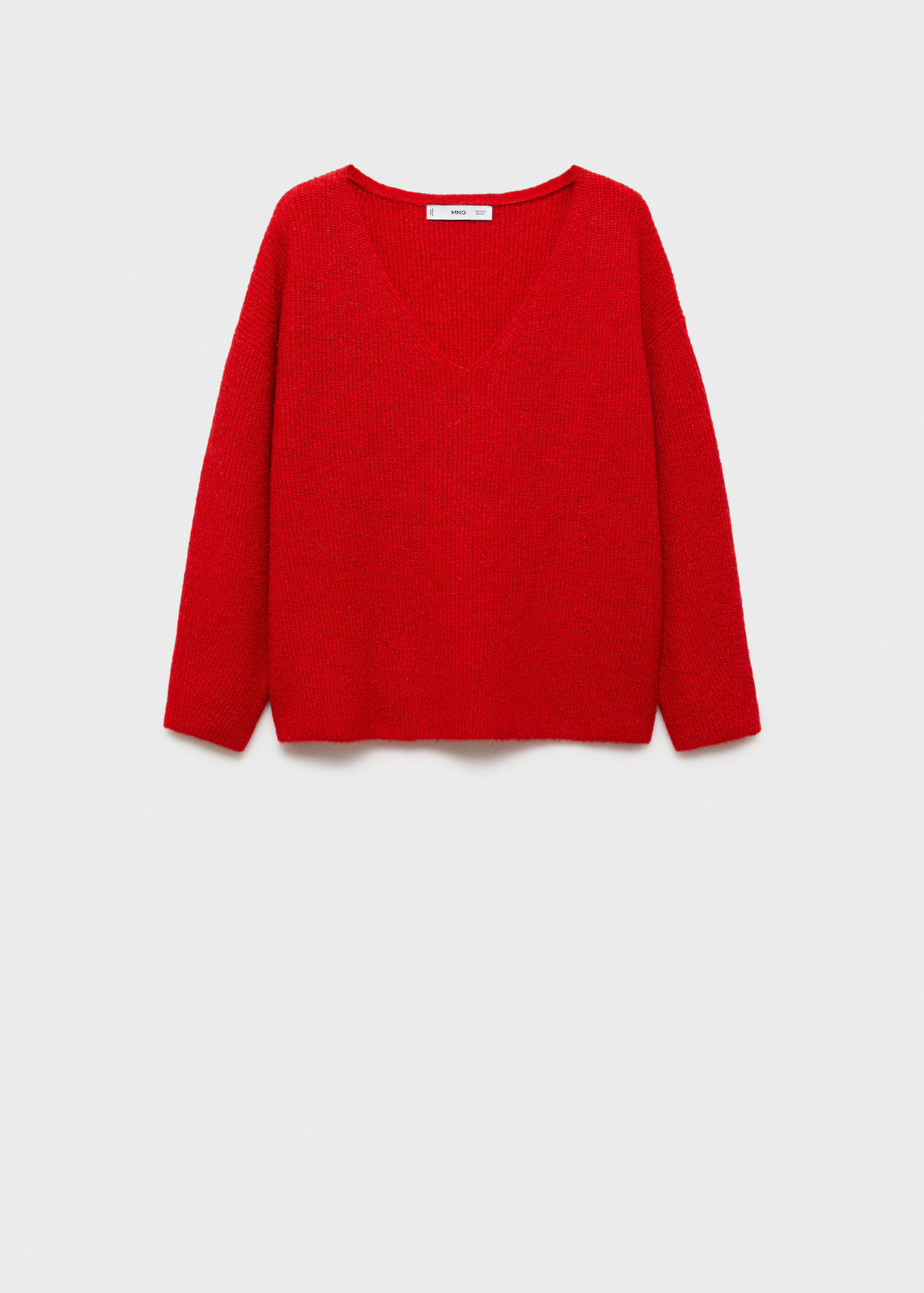 V-neck knit sweater - Women | MANGO USA | Mango (US/MX/AU)
