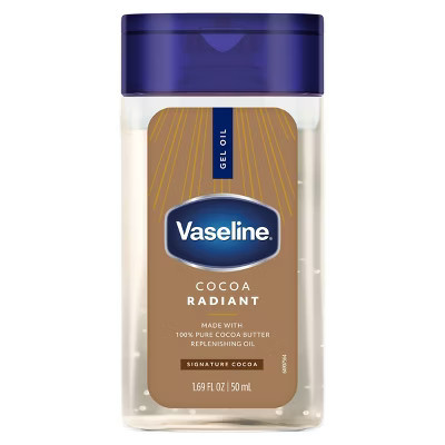 Vaseline Cocoa Radiant Gel Mini Body Oil - Travel Size - 1.7 fl oz | Target