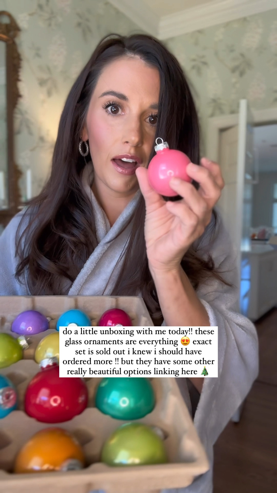 most gorgeous glass ball ornaments from target! exact color sold out but linking lost of other beautiful options • colorful christmas decorations • whimsical christmas decorations 🎄💖

#LTKGiftGuide #LTKHoliday #LTKFindsUnder50