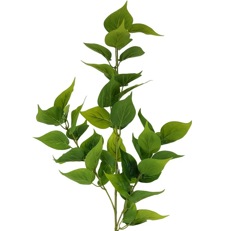 Mainstays 31" Artificial Green Pothos Stem, No Pot Included. | Walmart (US)