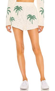 Show Me Your Mumu Boardwalk Shorts in Palm Tree Knit from Revolve.com | Revolve Clothing (Global)