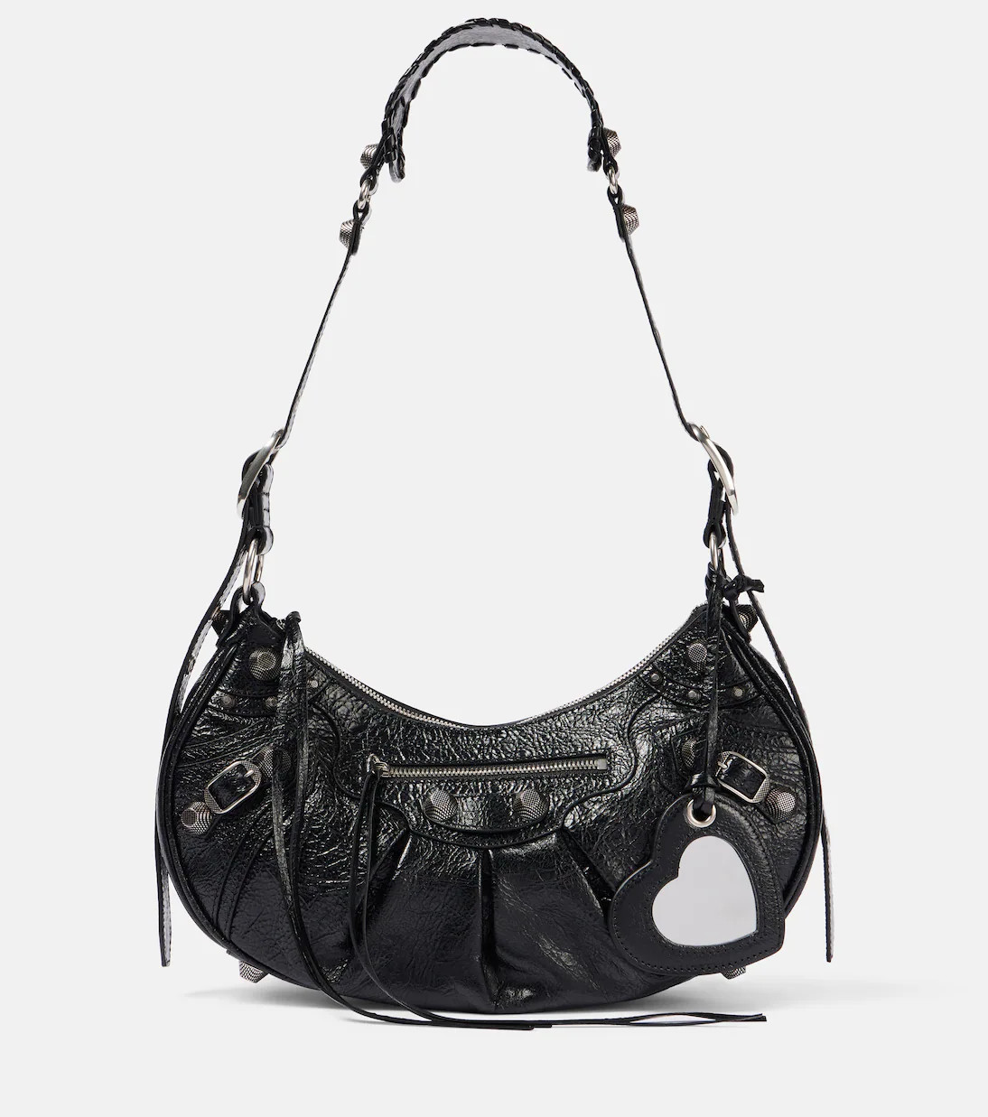 Le Cagole Small leather shoulder bag | Mytheresa (US/CA)