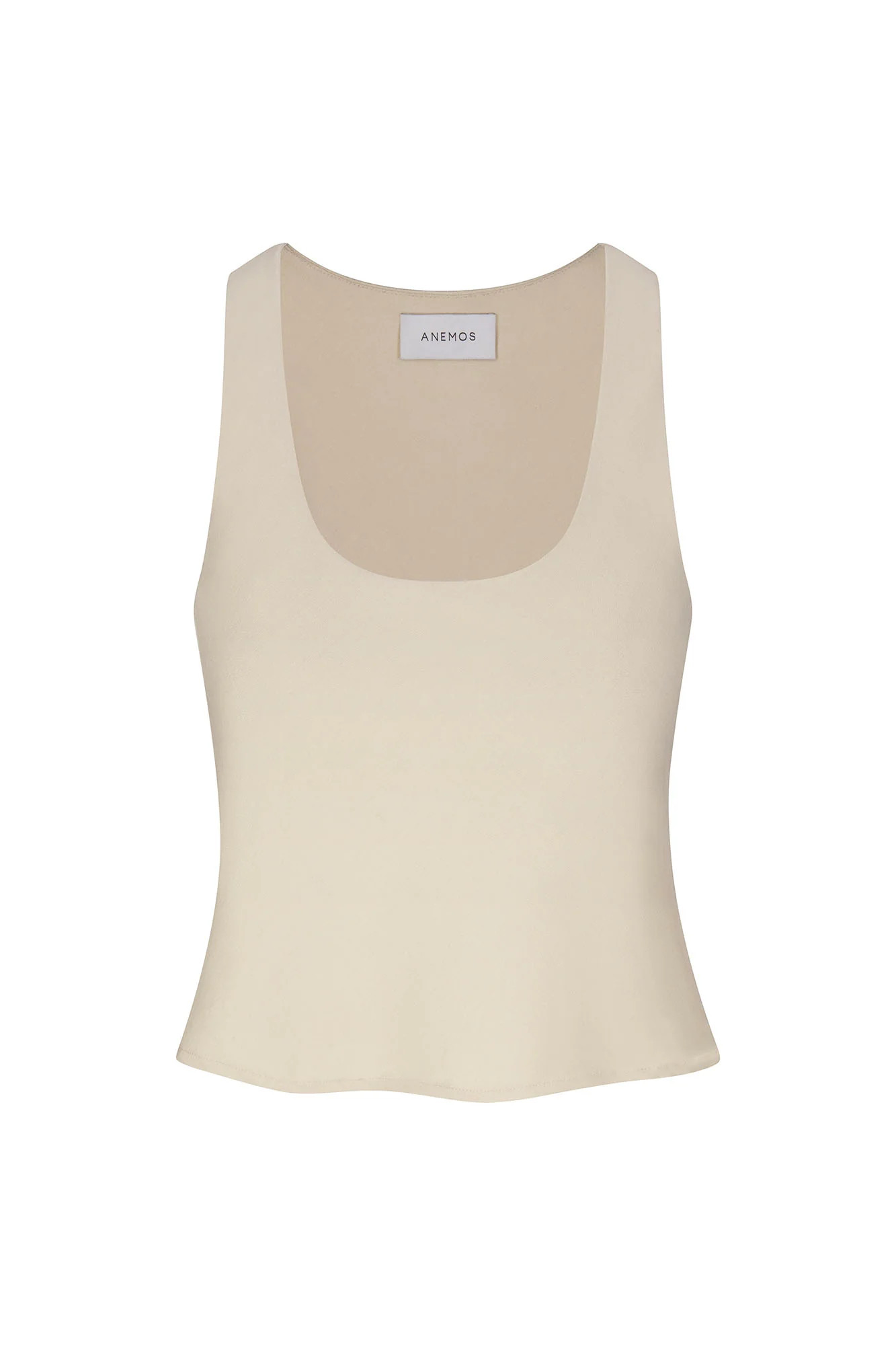 Hume Tank Top in Stretch Suiting | Anemos Swim (US)