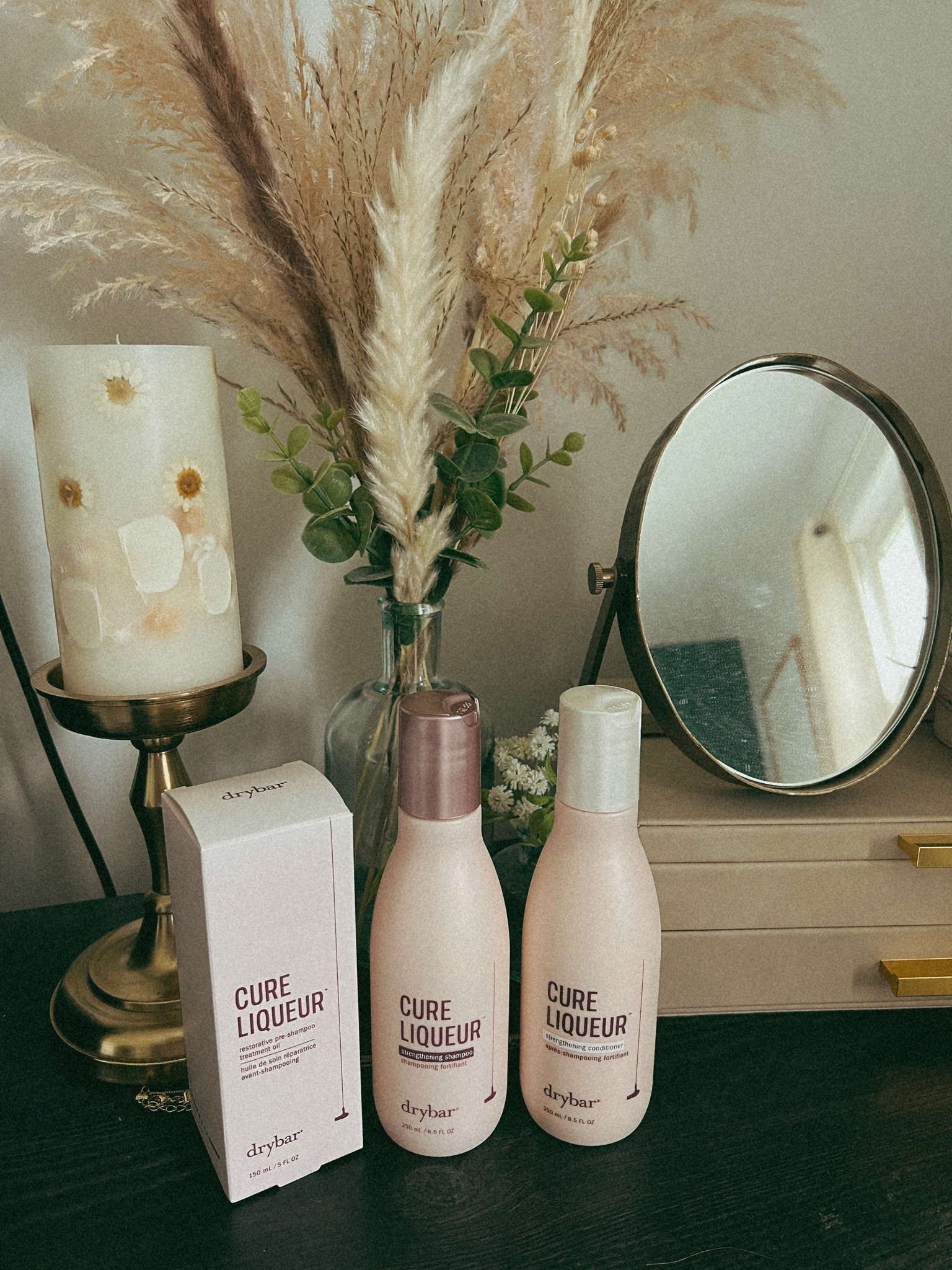 The dry bar CURE LIQUER pre-shampoo, shampoo, & conditioner are 50% off in store! If you buy online you get a free gift with purchase & $10 off $40 when you buy online and pick up in store! 

#LTKbeauty #LTKunder50 #LTKFind