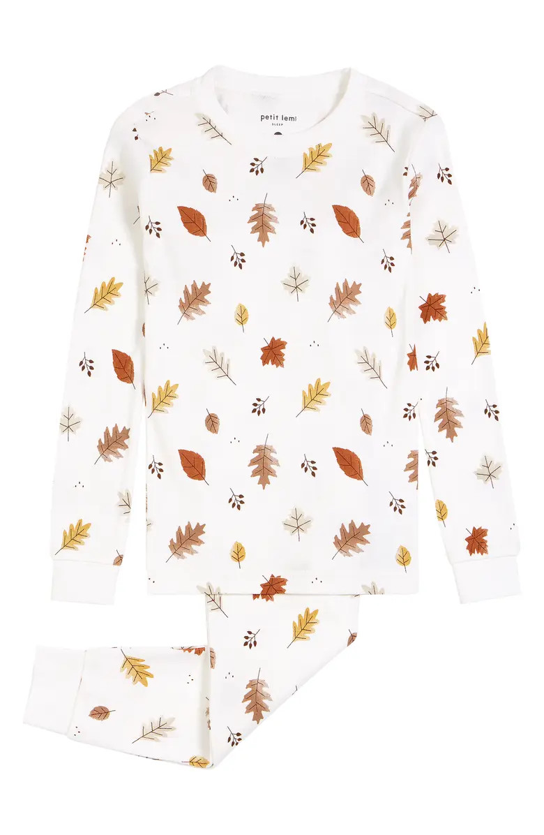 Petit Lem Kids' 2-Piece Fall Pajama Set | Nordstrom | Nordstrom