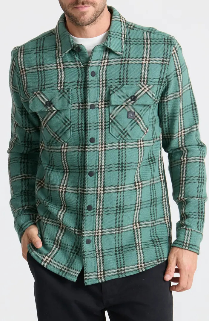 Nordsman Organic Cotton Flannel Button-Up Shirt | Nordstrom