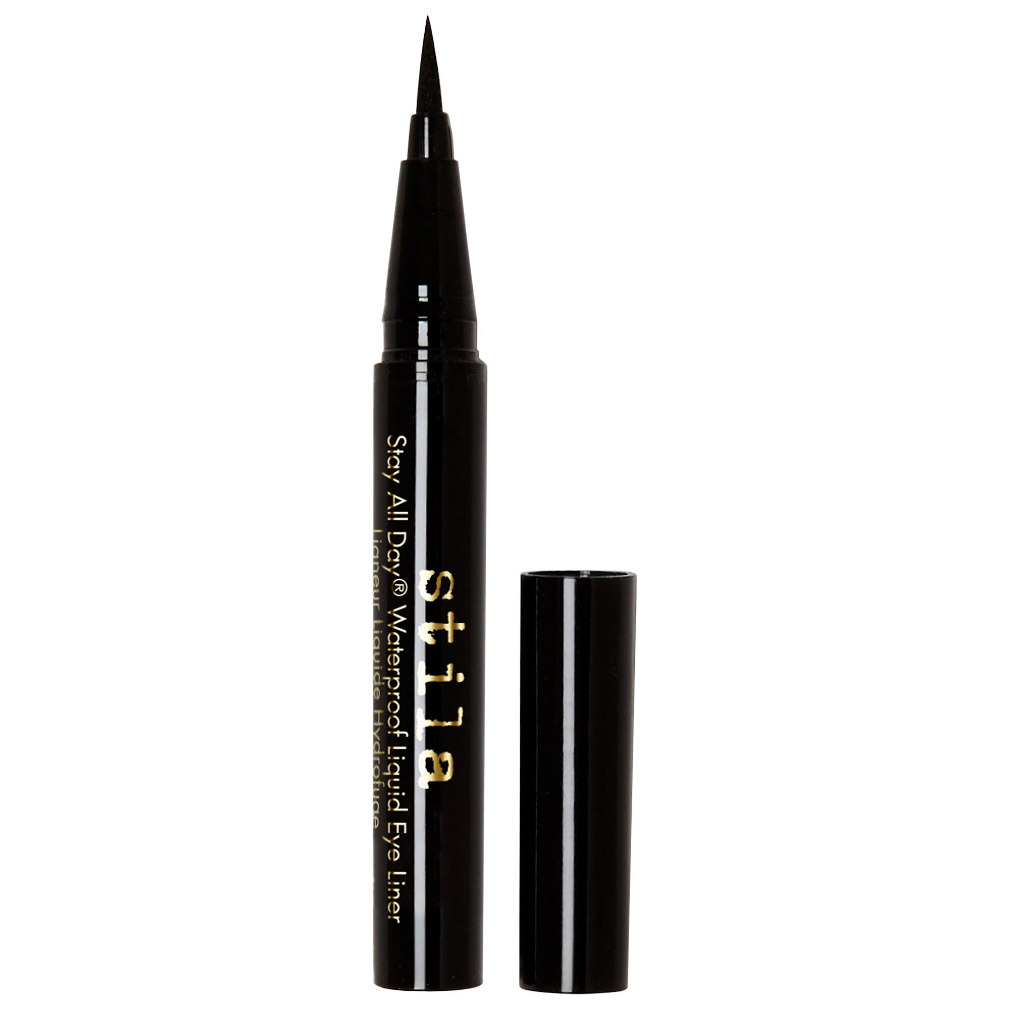 stila Mini Stay All Day Waterproof Liquid Eye Liner Black .008 oz / .25 ml | Sephora (US)