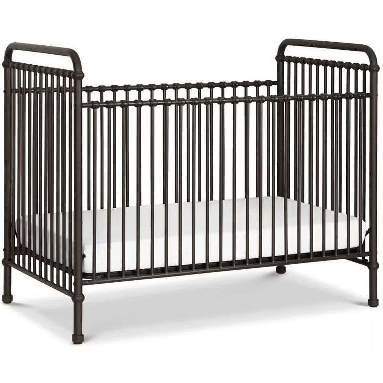 Namesake Classic Abigail 3-in-1 Convertible Iron Crib in Vintage Iron - Walmart.com | Walmart (US)