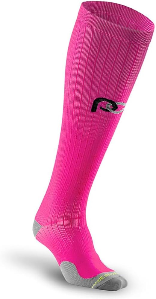 PRO Compression Running Marathon Socks - Calf-Length Travel and Sports Compression Socks for Foot... | Amazon (US)