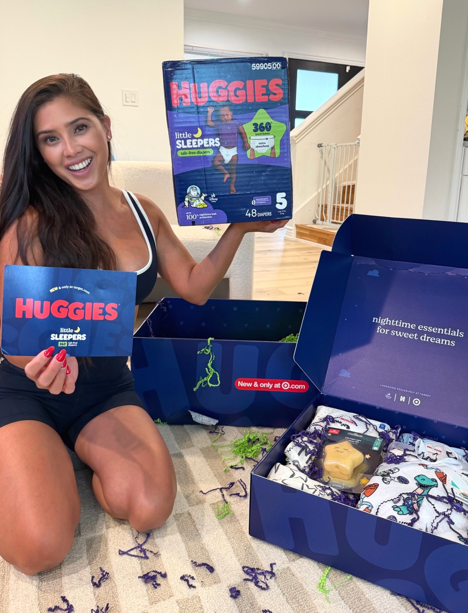 #Ad If bedtime at your house involves lots of wiggles, rolls, and little feet that just won’t stay still 😅, the NEW Huggies Little Sleepers 360 Nighttime Diaper Pants are made for those busy little sleepers!
✨ Comfy, extra-absorbent 360° waistband
✨ Easy-tear sides for quick nighttime changes
✨ Up to 100% nighttime leak protection
✨ Hypoallergenic + made without fragrance, parabens & elemental chlorine
✨ Cute Disney Toy Story designs
Now available exclusively at Target in sizes 3–7! 🛒💙

@Huggies @Target #targetpartner #HuggiesLittleSleepers #Huggies #HuggiesPartner

#LTKKids #LTKBaby #LTKmomlife