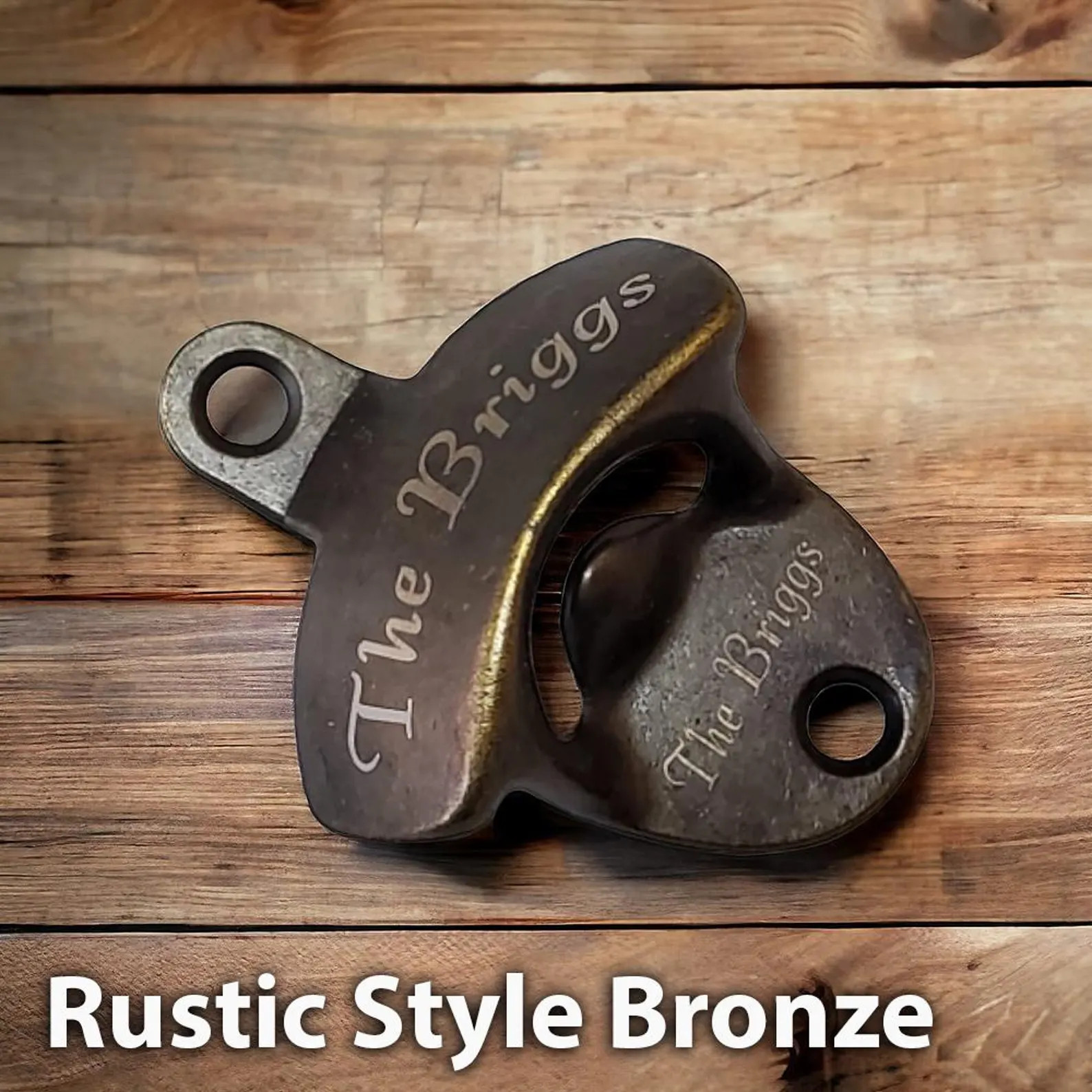 Personalized Bottle Opener Wall Mounted Stainless, Mountable Beer or Soda Bottle Cap Opener Outdo... | Etsy (US)