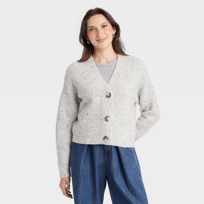 Women's Cozy Knit Button-Down Cardigan - Universal Thread™ | Target