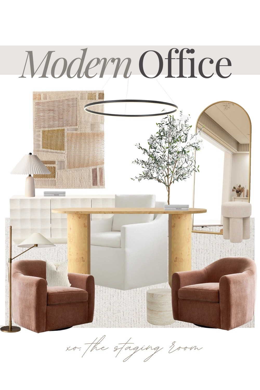 Modern home office with warm neutrals and a pop of rust 🤎

home office, modern home office, home office ideas, neutral home office, home office decor, organic modern office, home workspace, office decor, wood desk, office chair, accent chair, rust accent chair, lounge chairs, office seating, office storage, bookshelf, desk setup, neutral home decor, cozy home office, minimalist home, interior design



#LTKcanada #LTKsale #LTKhome
