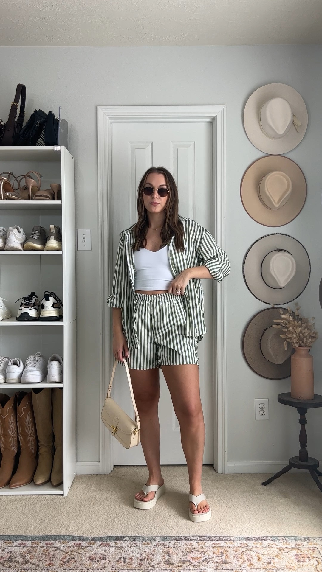 Stripes for spring? Groundbreaking 🌸💚☀️

Two piece set size M 
Tank M 
Sandals TTS 
.⁠
.⁠
.⁠
.⁠
two piece set, get dressed with me, amazon outfit, amazon fashion, found it on amazon, spring fashion, spring style, spring fashion trends, two piece set, vacation outfit, summer style, trendy spring outfits, Pinterest girl, Pinterest aesthetic, Pinterest style.

#LTKunder50 #LTKstyletip #LTKSeasonal