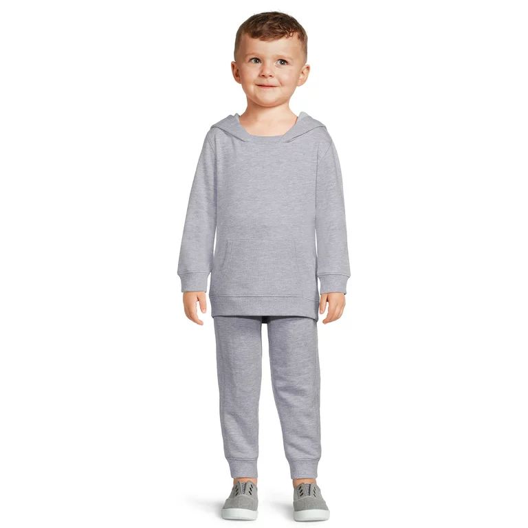 Wonder Nation Toddler Boy Hoodie and Joggers Set, 2-Piece, Sizes 12M-5T - Walmart.com | Walmart (US)